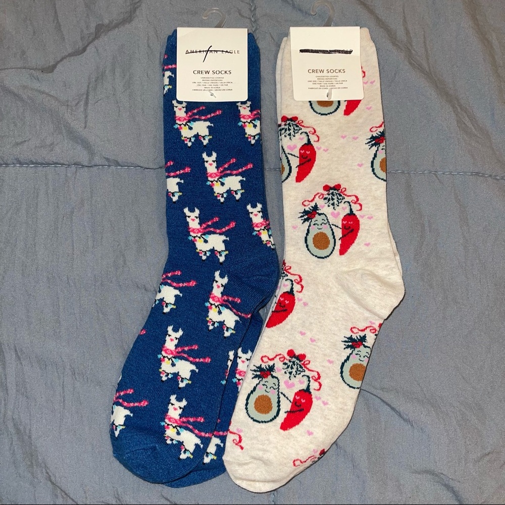 American Eagle Outfitters Crew Socks Bundle